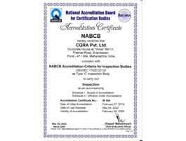 CQRA is NABCB accredited